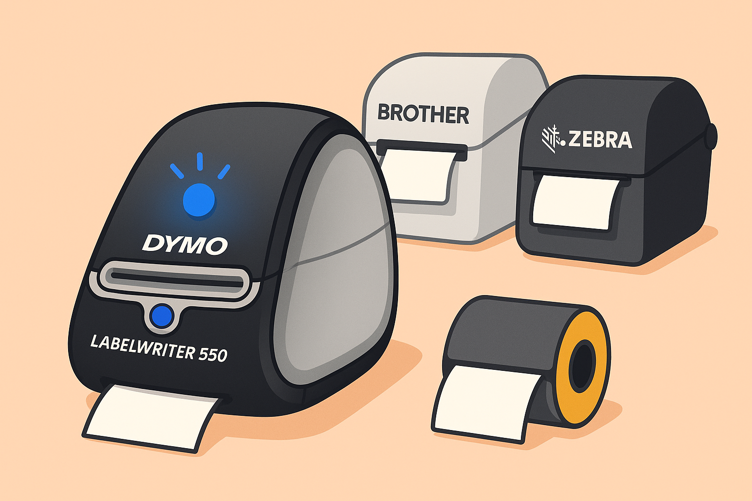 Dymo-Druckerlampe blinkt? Das ist der Grund