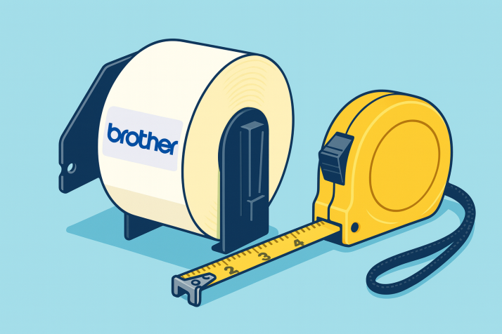 Brother DK Größenübersicht: kompletter Leitfaden