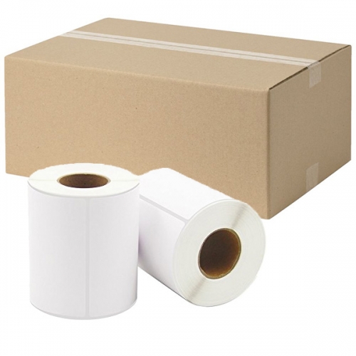 12 Rollen Zebra kompatible Etiketten, 100 x 150mm, 500 Etiketten