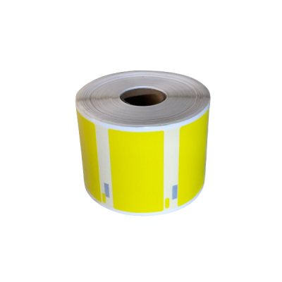 Dymo 11354 kompatible Etiketten Gelb, 57 x 32mm, 1000 Etiketten