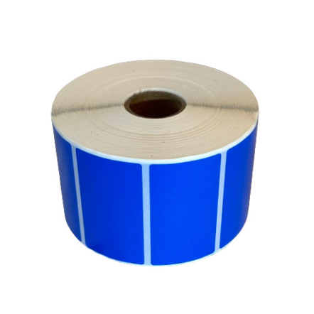 Zebra blaue kompatible Etiketten, 57 x 32mm, 1500 Etiketten