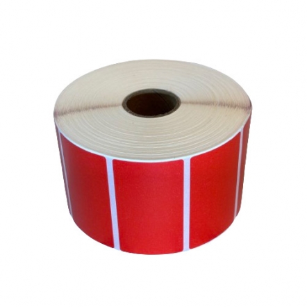 Zebra rote kompatible Etiketten, 57 x 32mm, 1500 Etiketten