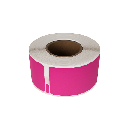 Dymo 99010 kompatible Etiketten Rosa, 28 x 89mm, 130 Etiketten
