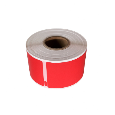 Dymo 99012 kompatible Etiketten Rot, 36 x 89mm, 260 Etiketten