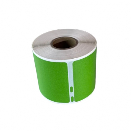 Dymo 99014 kompatible Etiketten Grün, 101 x 54mm, 220 Etiketten