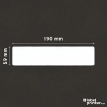 Dymo 99019 kompatible Etiketten, 59 x 190mm, 110 Etiketten