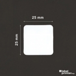 Dymo 11253 (S0929120) kompatible Etiketten, 25 x 25mm, 750 Etiketten