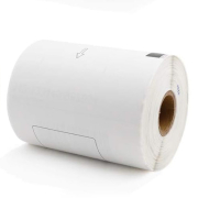 Brother DK-11241 kompatible Etiketten ohne Etikettenrollenhalter, 102 x 152mm, 200 Etiketten