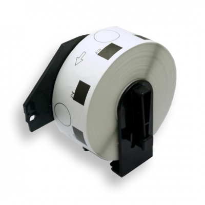 Brother DK-11218 kompatible Etiketten, Ø 24mm, 1000 Etiketten