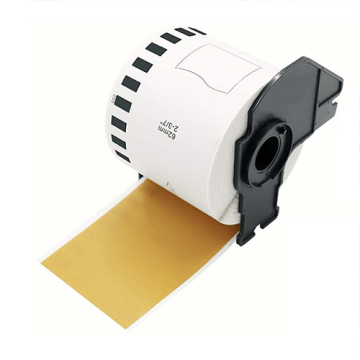 Brother DK-22205 kompatible Etiketten gold