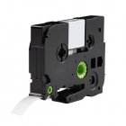 Brother TZe-131 kompatible Etikettenband, Schwarz auf transparent, 12mm x 8m