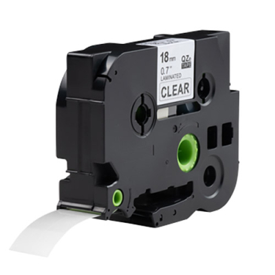 Brother TZ-S-641 kompatible Etikettenband, Schwarz auf gelb, 18mm x 8m